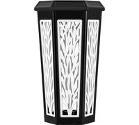 Lampe de pelouse alimentée par énergie solaire Lampe d'allée extérieure Lampe de jardin décorative Lampe de nuit solaire Lampe de nuit IP55 étanche Lumière chaude Lumière colorée