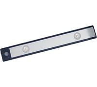 Lampe de penderie LED Ultra Fine Intelligente Rechargeable Sans Fil LED Détecteur de Mouvement pour Armoire 20cm / 7.9in Noir