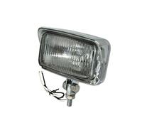 Lampe De Phare Pour Chopper Pour Café Pour Racer Pour Bobber Pour Sportster Lumière 1 Paire De Phares Doubles Moto Vintage Phare Double Carré 55 W(1pc chrome)