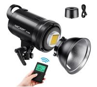 K&F CONCEPT Flash Studio LED SL-60W CRI 95+ Projecteur LED avec Déclencheur,Réflecteur,Monture Bowens, Eclairage pour Vidéo Photo Studio et Photo Extérieure