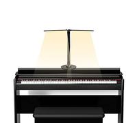 Lampe De Piano, Lampe Architecte, Lampe De Bureau LED, Lampe De Moniteur, 3 Couleurs Modes Et Gradation Progressive USB Lampe Table Réglable pour La Lecture Étudier Lecture Table,Noir