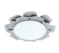 Lampe de plafond à changement de couleur Lampe murale folar Fleur en kit, ampoules LED RGB incluses