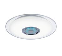 RVB LED cristal plafonnier bluetooth haut-parleur télécommande gradateur lampe