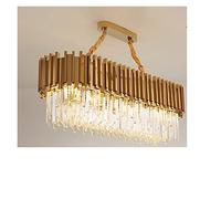 Lampe de Plafond, en Cristal Moderne Luxe Rond du doré Salon Chambre étude intérieure