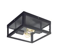 Lampe De Plafond Extérieure Noire