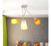 Lampe De Plafond Flexible Réglable BANTA Orange Jaune Vert Chambre D'Enfant