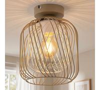 Lampe De Plafond Industrielle LED Filament Pour Chambre H 24,5 Cm