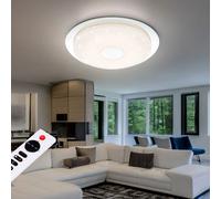 Lampe De Plafond Lampe De Couloir Effet Ciel Étoilé Variateur Télécommande LED