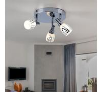 Lampe De Plafond Lampe De Salle À Manger 3 Flammes Rondelle Réglable D 20 Cm