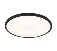 Lampe de plafond Lampe de salon LED Lampe de couloir noir Backlight D 30cm
