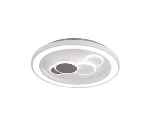 Lampe De Plafond LED Blanche Noire Salon Cuisine Ø60 Cm 3000 K Bureau