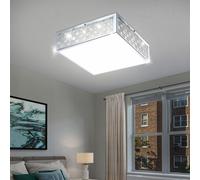 Lampe De Plafond LED Carrée L 30 Cm