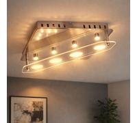 Lampe de plafond LED de haute qualité chromée satinée Éclairage Brilliant G94133/77