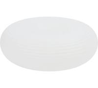 Lampe de plafond LED encastrée Lampe de plafond ronde blanc crème Abat-jour fileté pour salon salle à manger chambre à coucher 35cm / 13.8in