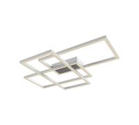 Lampe De Plafond LED Métal Blanc 78 Cm Longue Changement De Couleur 3000-4000 K