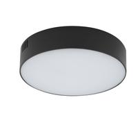 Lampe De Plafond LED Noire 4000 K 1800 Lm Ø 16 Cm H: 4 Cm Blanc Neutre