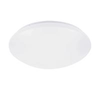 Lampe de plafond LED ronde blanche avec capteur de mouvement 12 W et 24 W IP44
