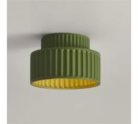 Lampe de Plafond Plafonnier Encastré en Résine du Nord Design Moderne Idéal pour Une Entrée Un Couloir Un Studio Un Restaurant Un Hôtel Ou Une Maison (Vert) Éclairage de Plafond