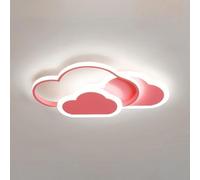Lampe de Plafond Plafonnier LED Nuage 24 W pour Chambre Enfant - Luminaire Acrylique pour Chambre de Princesse (3 000 K) Éclairage Plafond Intérieure