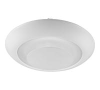 Lampe de plafond Plafonnier Salon RGB LED changement de couleur télécommande, métal plastique, 1x RGB LED, DxH 50x11 cm