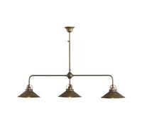 Lampe De Plafond Réglable En Bronze Antique 3X E27 Laiton