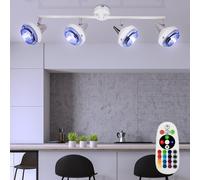 Lampe De Plafond Spot Dimmable Avec Télécommande RGB LED L 60,5 Cm