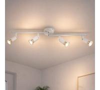 Spot de plafond barre lampe de salon blanche lampe de table à manger spot mobile Globo OLANA 57381-4