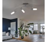 Lampe De Plafond Spot Réglable Lampe De Salon Verre Satiné