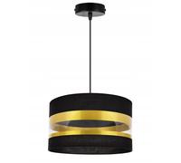 Lampe de Plafond Suspendue - Light Home - Intense Gold - Abat-Jour Doré - Réglable en Hauteur