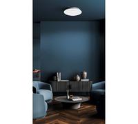 Plafonnier plafonnier télécommande LED lumière de salon lampe de couloir blanche