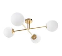 Lampe De Plafond Toolight App1248-4Cp Plafonnier 75,5 X 75,5 X 22 Cm Or