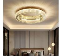 Lampe De Plafond Toolight App1719-C 40 Cm Plafonnier Or 40X40X11,5Cm