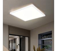 Lampe De Plafond Wohnzimmer De Plafond Blanc LED Fonction Mémoire Rétroéclairage