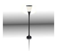 Lampe de plancher exterieur LED Elvis noir E27