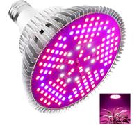 Lampe de Plante 100W E27 LED Spectre Complet Plante Cultive la Lampe Horticole de Lumière Croissante