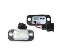 Lampe de plaque d'immatriculation, Pexorin 2 pièces lampes LED de plaque d'immatriculation de voiture, for VW, for Golf 3 hayon Cabriolet, for Polo MK3 6K, for Seat, for Ibiza 2, for Toledo 1L, for Co