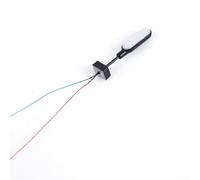 Lampe de plate-forme LED pour modélisme ferroviaire N avec mât en treillis de 28 mm de hauteur et résistances pour connexion de transformateur 12 16 V (noir)