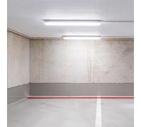 Lampe de Plateaux Zones Humides Lumière Cave LED Garagenleuchte 150 CM 2er Set