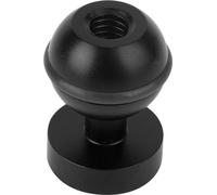 Lampe de plongée action -caméra balle base de la tête support de sabot chaud 1/4 trou de vis (noir)