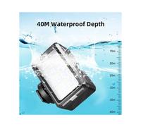 Lampe de Plongée LED Étanche 2500-9000 K 200 K, Portée Sous-Marine 40 M, Batterie Intégrée, pour Photographie Sous-Marine.