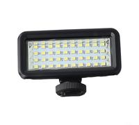 Lampe de plongée pour photographie sous-marine avec étanchéité IPX8, profondeur 40 m, charge magnétique, batterie 2500 mAh, support griffe pour DJI et caméras d'action (éclairage)