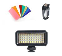 Lampe de plongée scellée 40 mètres LED pour caméras d'action à charge rapide compatible avec appareil photo