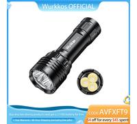 Lampe de plongée Wurkkos DL30 3600 Lm IPX8 étanche, rechargeable 21700, 3 modes, idéale pour la pêche sous-marine