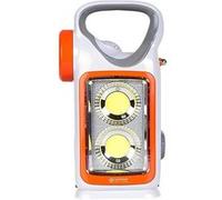 Lampe de Poche 16 LED 1W Rechargeable et Solaire Multifonction Avizar Blanc Blanc