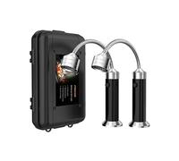 Lampe de poche à 9 LED pour Barbecue, Tube souple, éclairage d'extérieur Super lumineux, Base magnétique, 2 ou 1 pièces