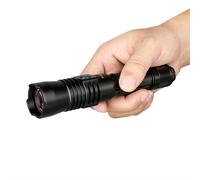 Lampe de poche à faisceau aste militaire, torche d'éclairage LED d'autodéfense, olla fire T30R LEP, 460 lumens, portée de 1100m