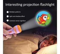 Lampe De Poche À Lumière Led 24 Motifs, Projecteur De Photo Nocturne, Lampe Torche, Dessin Animé, Dinosaure, Vie Marine, Jouet