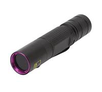 Lampe de poche à lumière noire UV, mini stylo portable à lumière noire, lampe ultraviolette professionnelle en aluminium 365nm pour la détection d'agents fluorescents d'urine