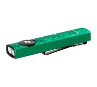 Lampe de poche avec pointeur laser Arkfeld Pro UV Cool White Snowflake Green - 1300 lumens Olight