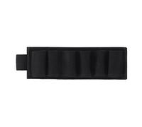 Lampe De Poche Batterie Porte-revues Nylon Stockage élastique 6 Cellules Batterie Stylo Bâton Lumineux Porte-Outils Porte-Pouchfor Bushcraft Survival EDC Camping(Noir)